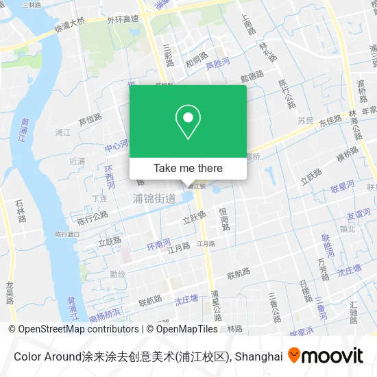 Color Around涂来涂去创意美术(浦江校区) map