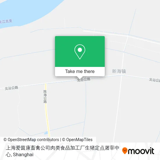 上海爱茵康畜禽公司肉类食品加工厂生猪定点屠宰中心 map