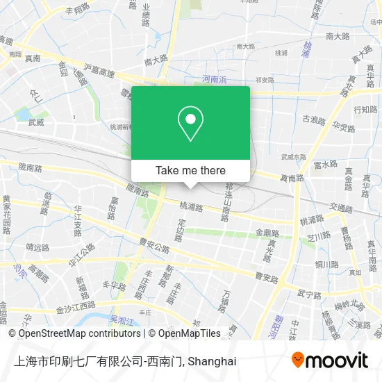 上海市印刷七厂有限公司-西南门 map