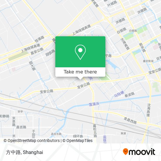 方中路 map