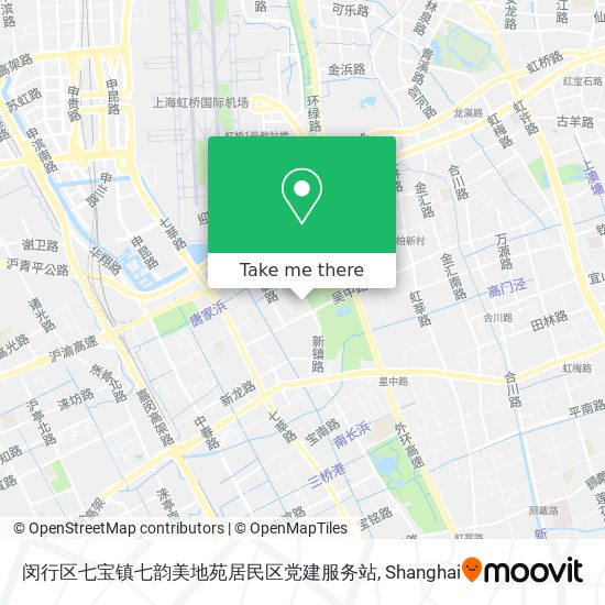 闵行区七宝镇七韵美地苑居民区党建服务站 map