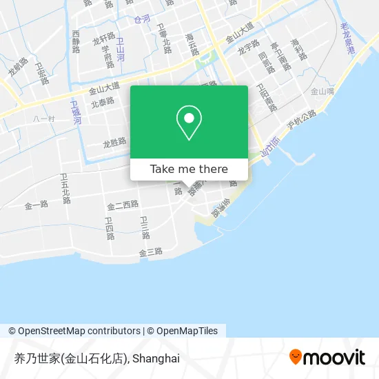养乃世家(金山石化店) map
