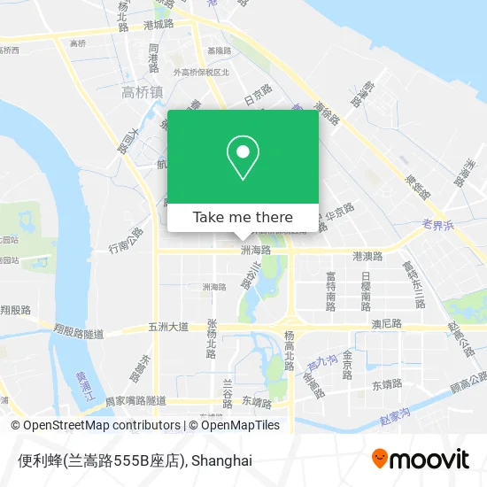 便利蜂(兰嵩路555B座店) map