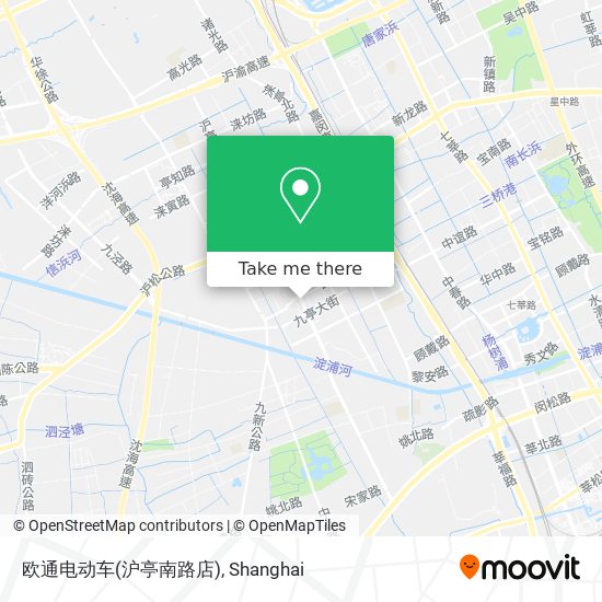 欧通电动车(沪亭南路店) map