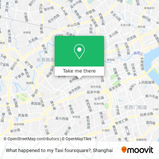 What happened to my Taxi foursquare? map