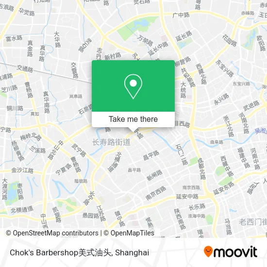 Chok's Barbershop美式油头 map
