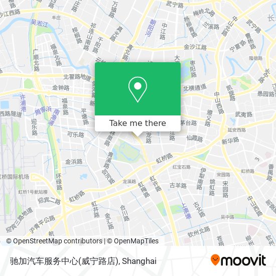 驰加汽车服务中心(威宁路店) map