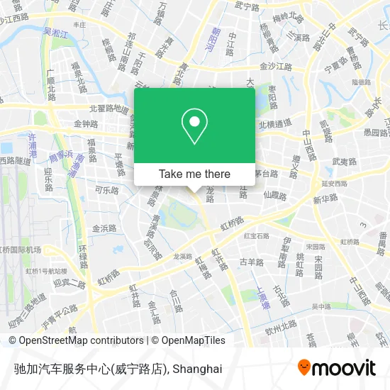 驰加汽车服务中心(威宁路店) map
