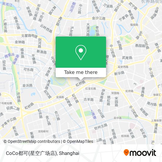 CoCo都可(星空广场店) map