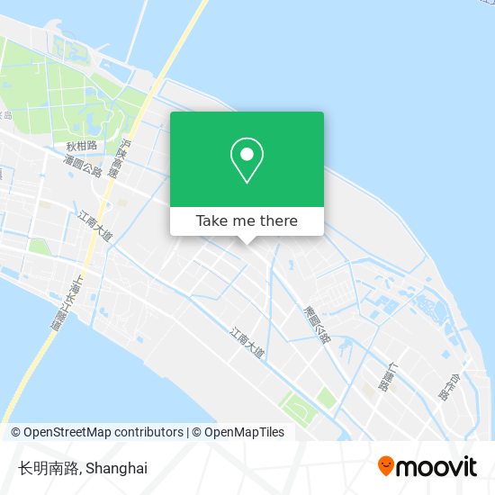 长明南路 map