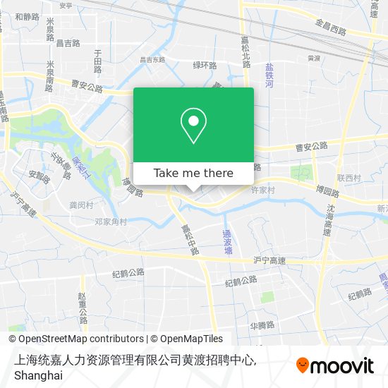 上海统嘉人力资源管理有限公司黄渡招聘中心 map