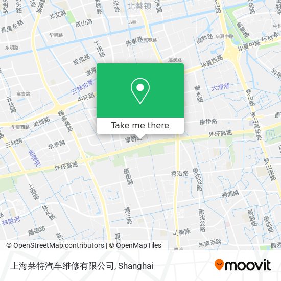 上海莱特汽车维修有限公司 map