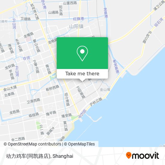 动力鸡车(同凯路店) map