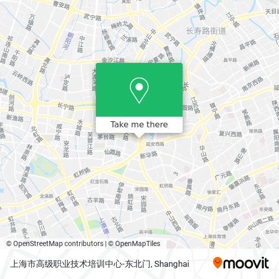 上海市高级职业技术培训中心-东北门 map