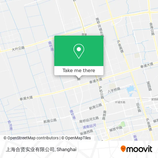 上海合贤实业有限公司 map