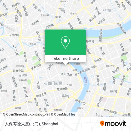 人保寿险大厦(北门) map
