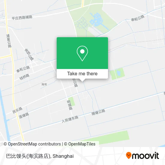 巴比馒头(海滨路店) map