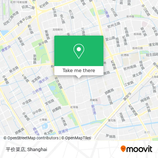 平价菜店 map
