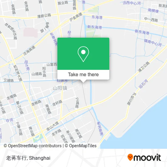 老蒋车行 map