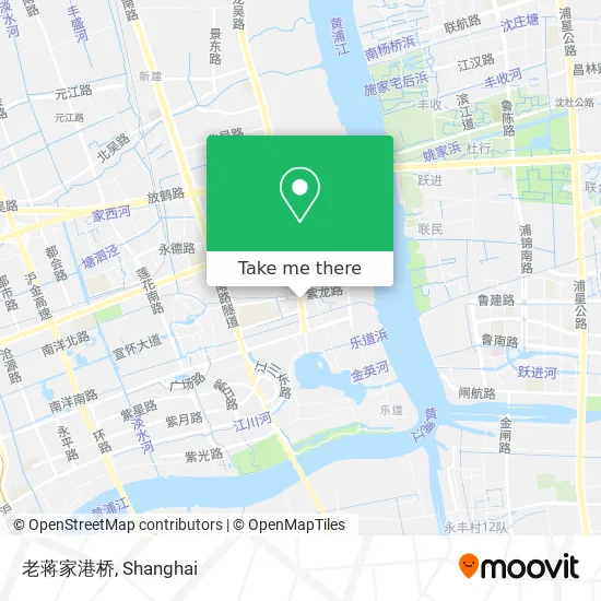 老蒋家港桥 map