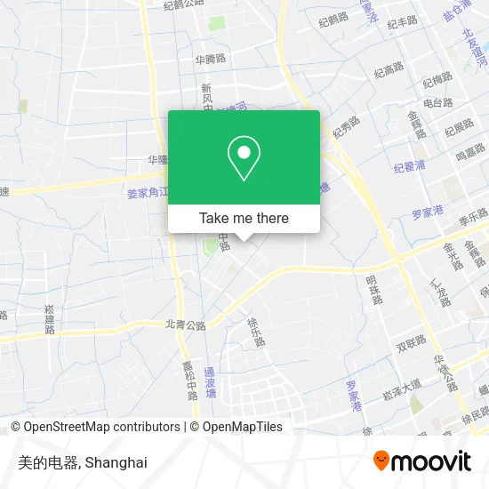 美的电器 map