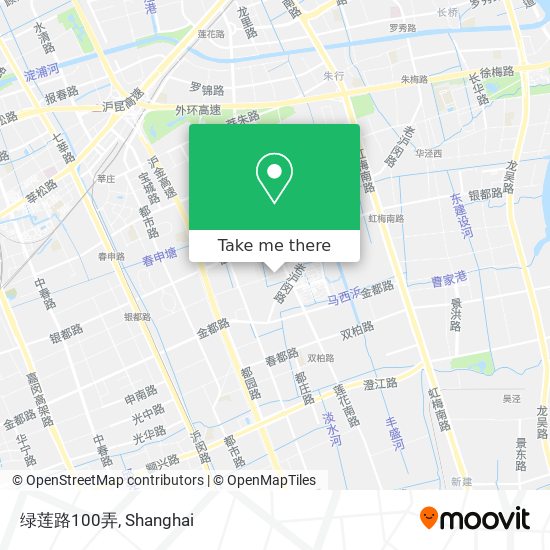 绿莲路100弄 map
