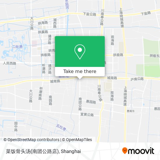 菜饭骨头汤(南团公路店) map