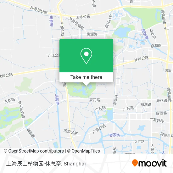 上海辰山植物园-休息亭 map