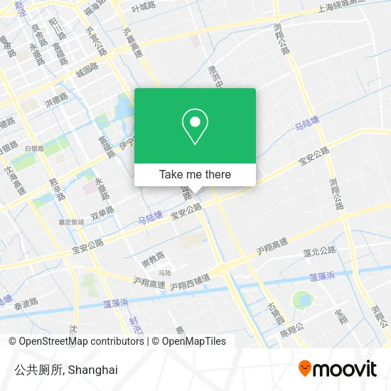公共厕所 map