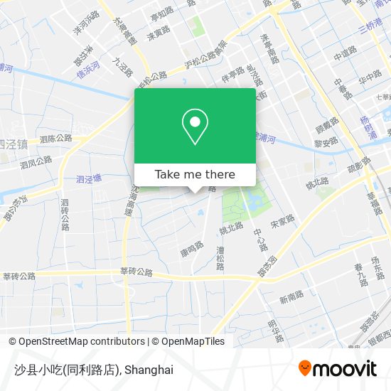 沙县小吃(同利路店) map