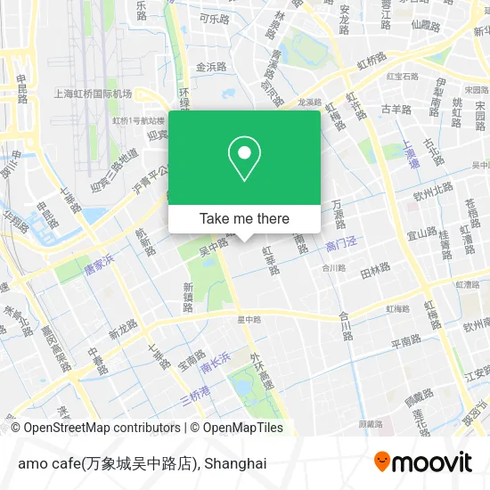 amo cafe(万象城吴中路店) map