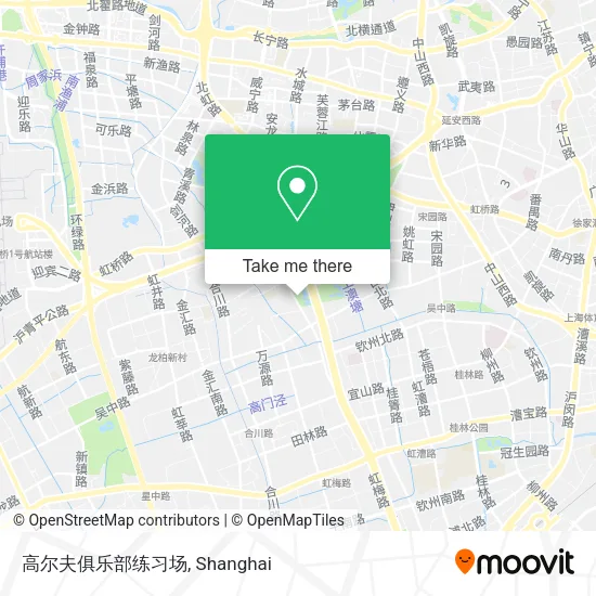 高尔夫俱乐部练习场 map