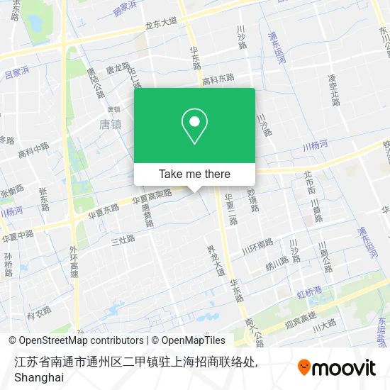 江苏省南通市通州区二甲镇驻上海招商联络处 map