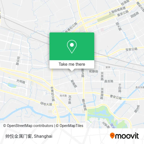 帅悦金属门窗 map