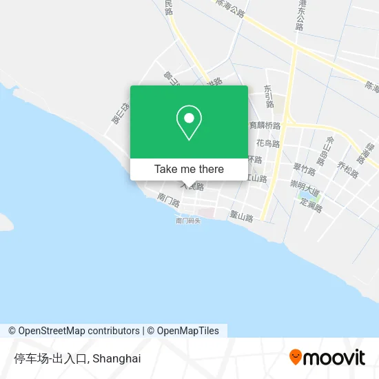 停车场-出入口 map