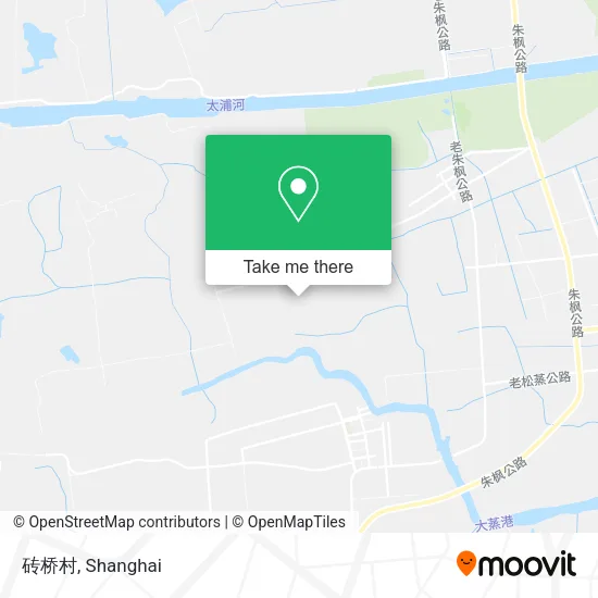砖桥村 map