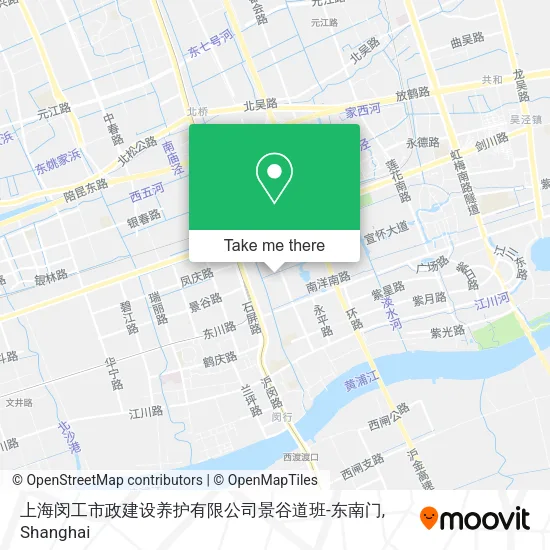 上海闵工市政建设养护有限公司景谷道班-东南门 map