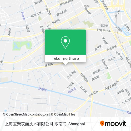 上海宝聚表面技术有限公司-东南门 map