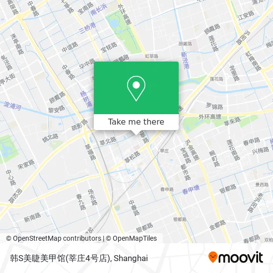 韩S美睫美甲馆(莘庄4号店) map