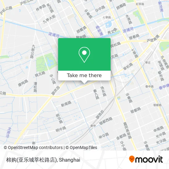 棉购(亚乐城莘松路店) map