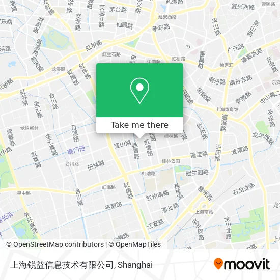 上海锐益信息技术有限公司 map