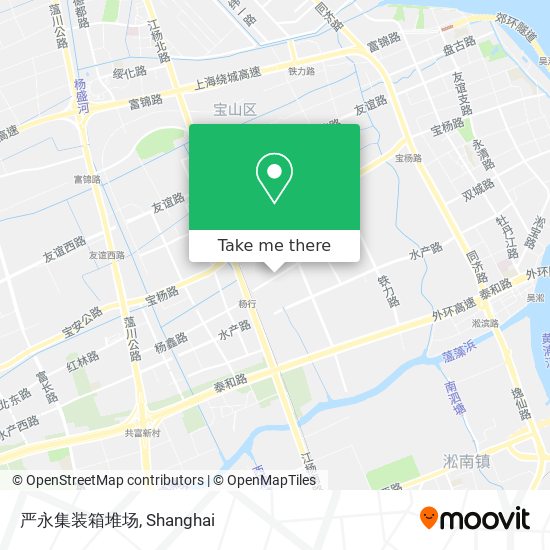 严永集装箱堆场 map