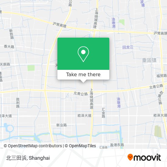 北三田浜 map