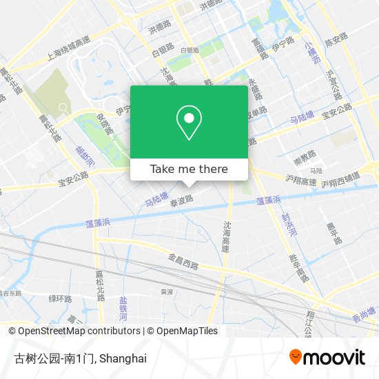 古树公园-南1门 map