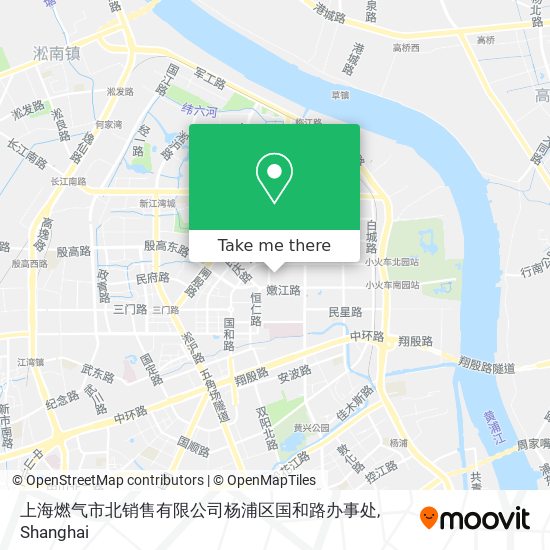 上海燃气市北销售有限公司杨浦区国和路办事处 map