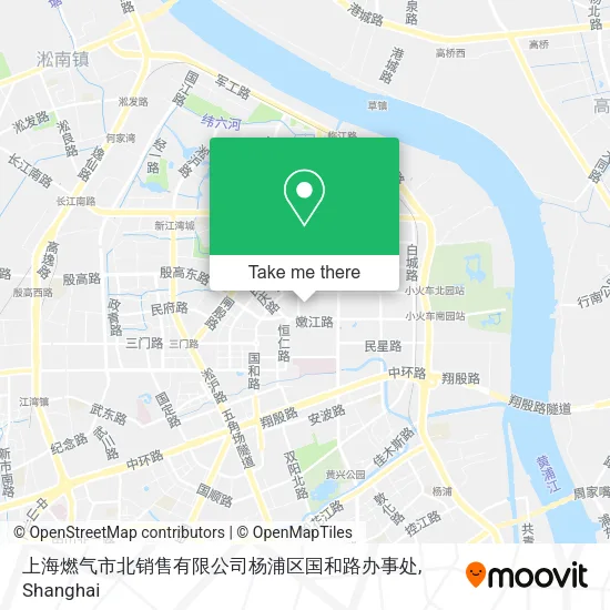 上海燃气市北销售有限公司杨浦区国和路办事处 map