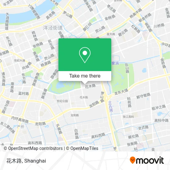 花木路 map