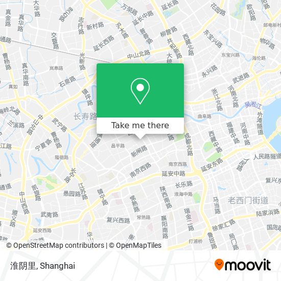 淮阴里 map