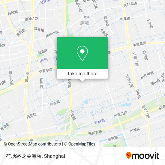 荷塘路龙尖港桥 map
