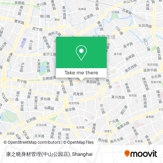 康之晓身材管理(中山公园店) map